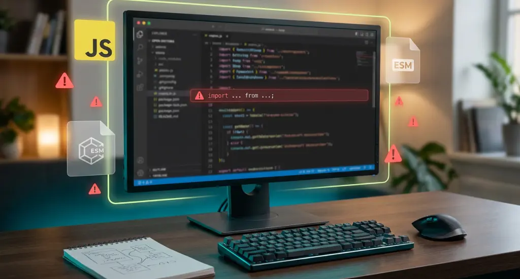 SyntaxError: Cannot Use Import Statement Outside a Module