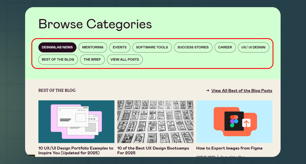 5-10 Blog Categories Work Best