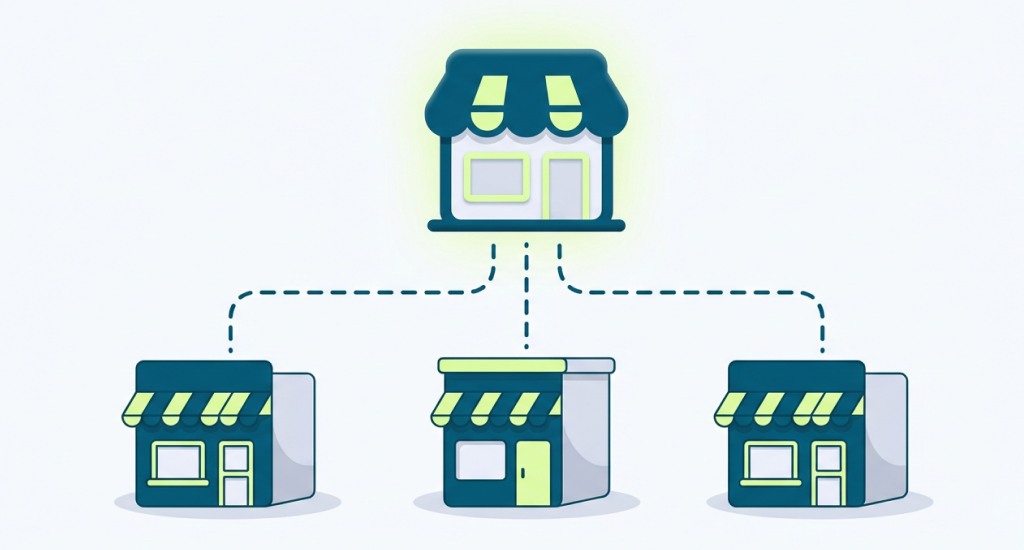 Business with a Separate Location Listing