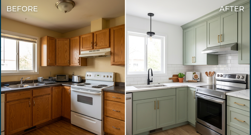 Before and After project