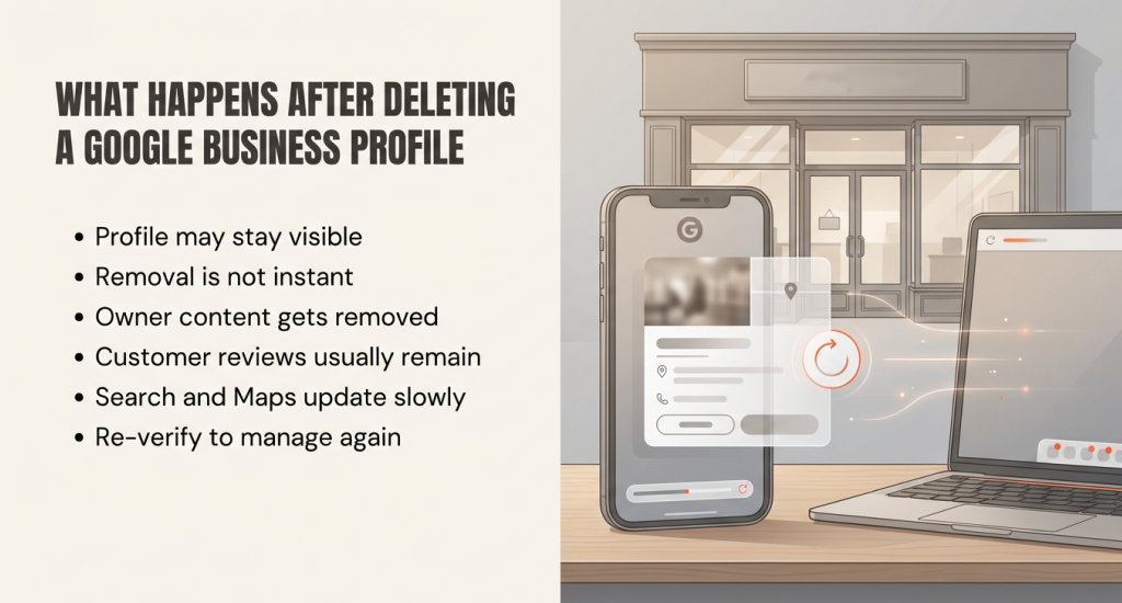 Delete a Google Business Account