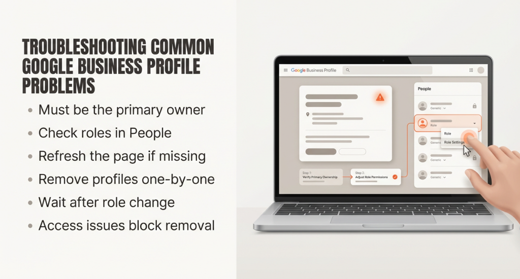 Troubleshooting Common Google Business Profile Problems